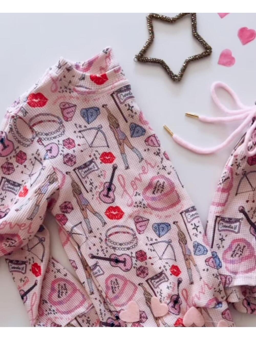 Daylight Waffle Short Set (4T)